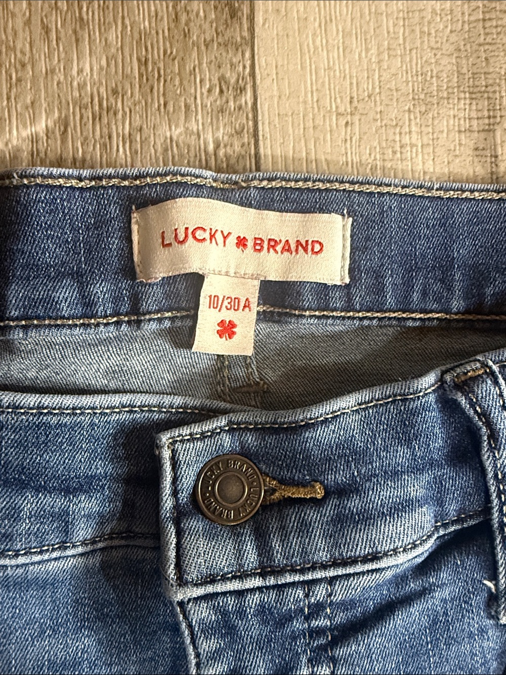 Lucky Brand Women's Light Blue High-Rise Skinny Denim Jeans